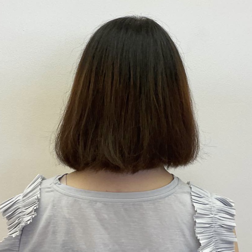 髪色が明るくはならないが、暗めの色に戻したい場合は勧めたいと思いました。